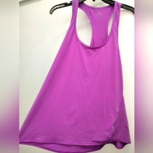 Athleta (Size XL) Fuchsia Stretch Racerback Athletic Workout Activewear Tank